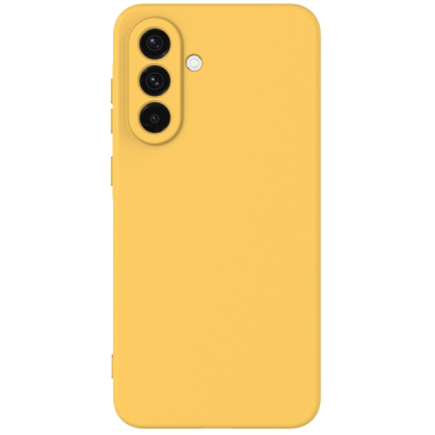 Samsung Galaxy A17 "Shell" твердый (TPU) силиконовый чехол - жёлтый | Vacins.lv