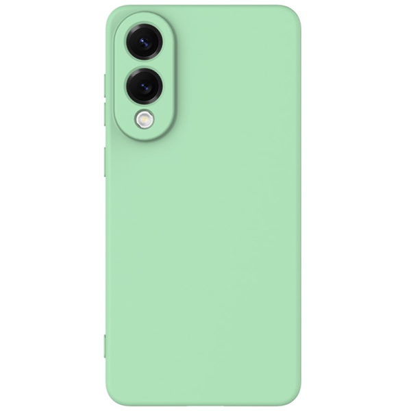 "Shell" твердый силиконовый (TPU) чехол - зелёный (Galaxy S25 Edge)