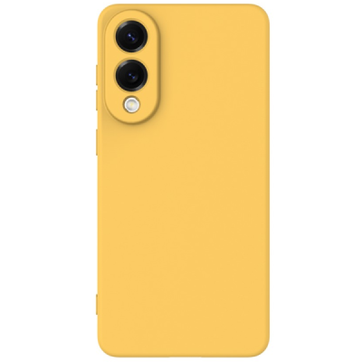 Samsung Galaxy S25 Edge "Shell" cieta silikona (TPU) apvalks - dzeltens | vacins.lv