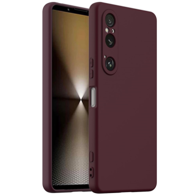 Sony Xperia 1 VI "Shell" MagSafe cieta silikona (TPU) bordo apvalks | vacins.lv