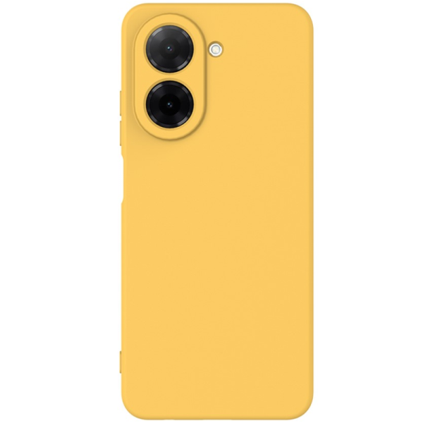 "Shell" твердый силиконовый (TPU) чехол - жёлтый (Redmi A5)