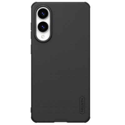 Nillkin Frosted Shield Pro Samsung Galaxy S25 Edge melns plastmasas apvalks futrālis | Vacins.lv