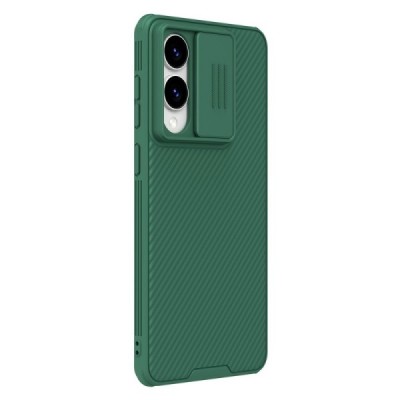 Samsung Galaxy S25 Edge "Nillkin" CamShield Pro зелёный чехол с защитной крышкой для камеры | Vacins.lv