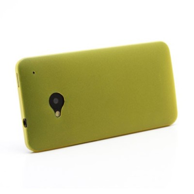 Ploniausias pasaulyje HTC One M7 geltonas dėklas (Dėkliukas) / Priedai.lt