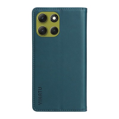 Motorola Moto G86 / G86 Power "Split" sērijas zaļš atvērams maciņš, maks | Vacins.lv