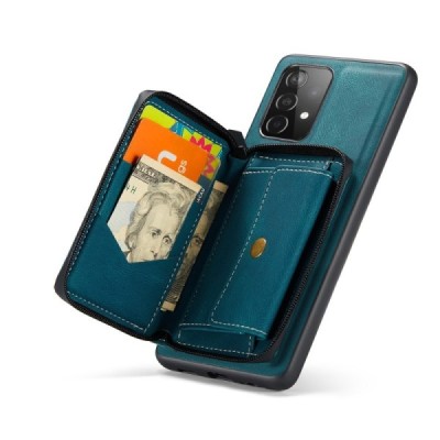 Samsung Galaxy A52 / A52s „JEEHOOD“ Wallet зелёный чехол | Vacins.lv
