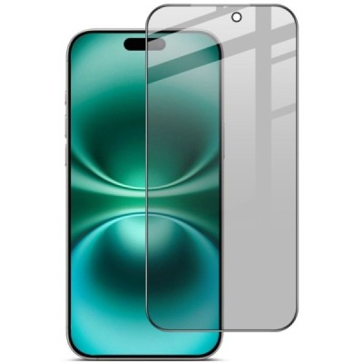 Apple iPhone 17 Pro Max "IMAK" Tempered Glass privāta melns ekrāna aizsargstikls | Vacins.lv