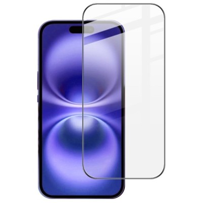 Apple iPhone 17 Pro Max "IMAK" Tempered Glass melns ekrāna aizsargstikls | Vacins.lv
