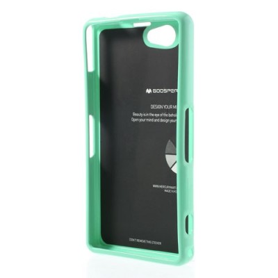 Sony Xperia Z1 Compact mėtinis Mercury kieto silikono (TPU) dėklas / Priedai.lt