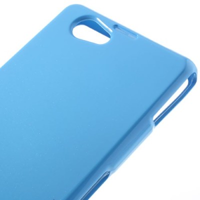 Sony Xperia Z1 Compact Mercury gaiši zils cieta silikona (TPU) futrālis / Vacins.lv