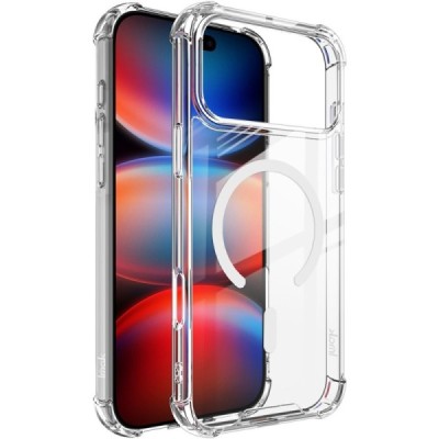 Apple iPhone 17 Pro "IMAK" Candy MagSafe cieta silikona (TPU) apvalks - dzidrs | vacins.lv