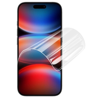 Apple iPhone 17 / 17 Pro "IMAK" Гидрогелевые защитная прозрачная пленка (полного покрытия) для экрана | Priedai.lt