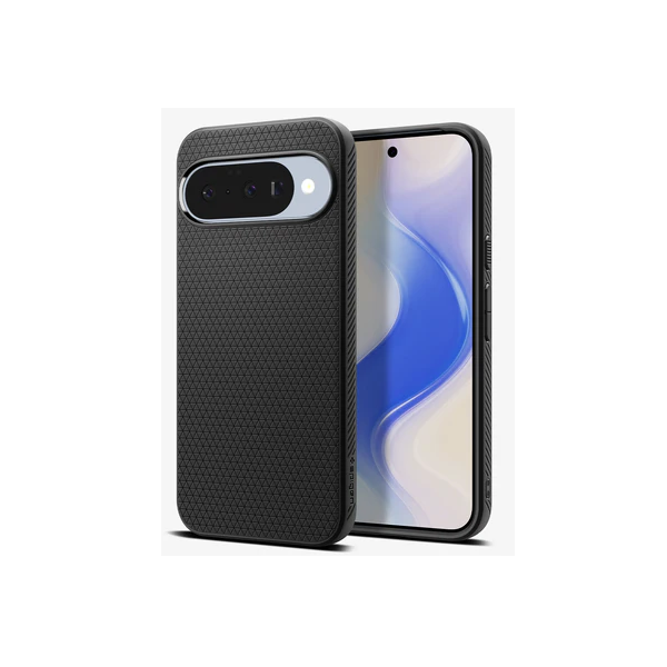 "Spigen" Liquid Air чехол - чёрный (Pixel 10 / 10 Pro)