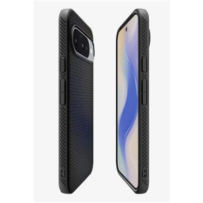 "Spigen" Liquid Air Google Pixel 10 / 10 Pro чёрный твердый силиконовый чехол | Vacins.lv