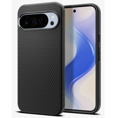 "Spigen" Liquid Air Google Pixel 10 Pro XL чёрный твердый силиконовый чехол | Vacins.lv