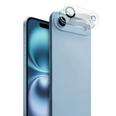 Apple iPhone Air "IMAK" aizmugurējās kameras melns aizsargstikls 0.33 mm (Tempered Glass) | Vacins.lv