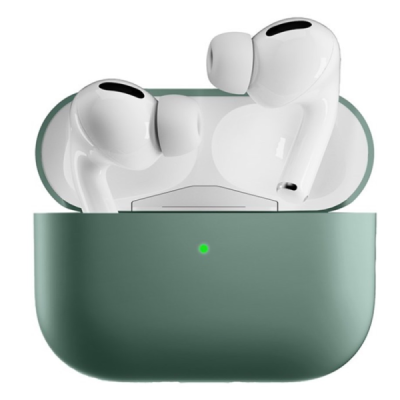 Apple AirPods Pro 2 silikona zaļš maciņš austiņām | Vacins.lv