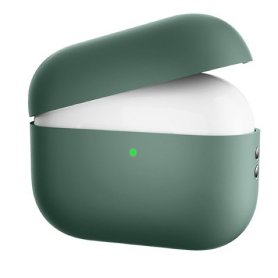 Apple AirPods Pro 2 silikona zaļš maciņš austiņām | Vacins.lv