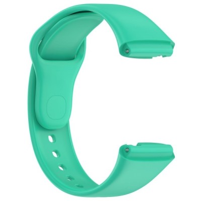 Твердый силиконовый зелёный браслет (TPU) для умных часов Xiaomi Redmi Watch 3 Lite / Watch 3 Active | Vacins.lv