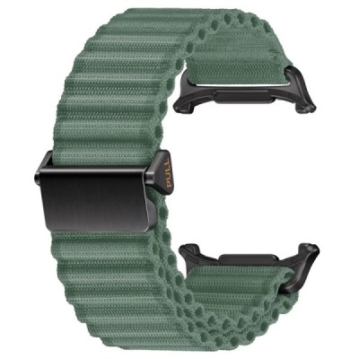 Умные часы "KALEBOL" Samsung Galaxy Watch Ultra 47 мм с тканевым зелёный браслетом | Priedai.lt
