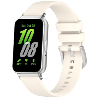Viedā pulksteņa Samsung Galaxy Fit3 cietā silikona (TPU) siksniņa - smilšains | Vacins.lv