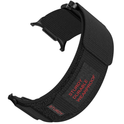 "Strap" viedpulkstenis Samsung Galaxy Watch Ultra 47mm auduma melna aproce | Priedai.lt