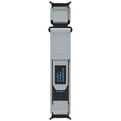 "Strap" viedpulkstenis Samsung Galaxy Watch Ultra 47mm auduma pelēks aproce | Priedai.lt