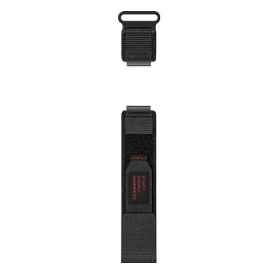 "Strap" viedpulkstenis Samsung Galaxy Watch FE 40mm / Watch7 44mm / 40mm Loop auduma melna aproce | Priedai.lt