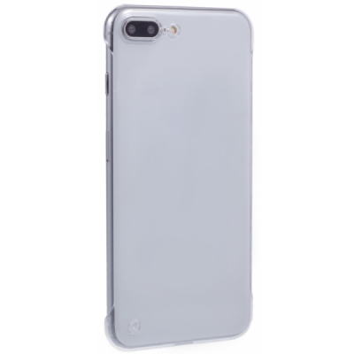 Apple iPhone 7 Plus / 8 Plus plastmasas dzidrs (caurspīdīgs) apvalks | Vacins.lv