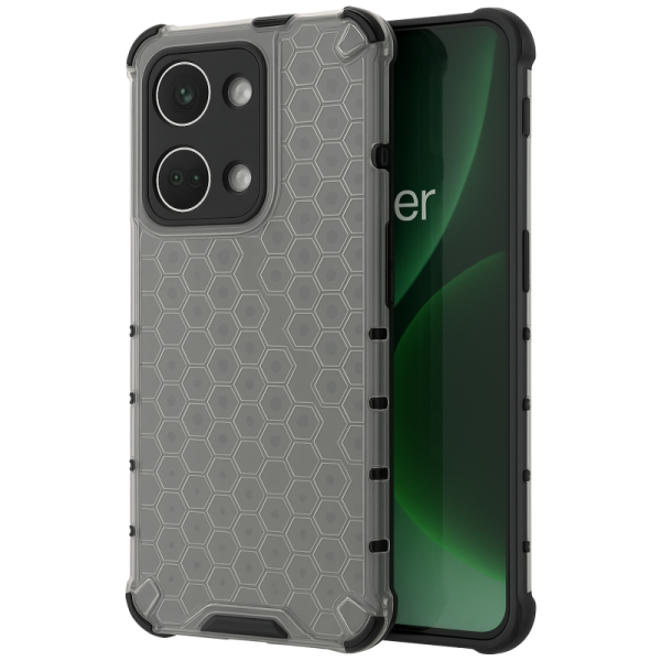 Чехол усиленной защиты „Honeycomb“ - серый (OnePlus Nord 3)