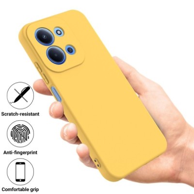 Xiaomi Redmi 15C "Shell" твердый (TPU) силиконовый чехол - жёлтый | Vacins.lv