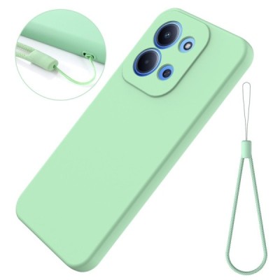 Xiaomi Redmi 15C "Shell" cieta silikona (TPU) apvalks - zaļš | vacins.lv