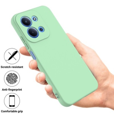 Xiaomi Redmi 15C "Shell" cieta silikona (TPU) apvalks - zaļš | vacins.lv
