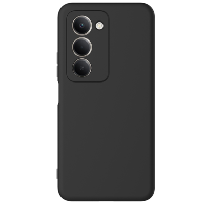 Xiaomi Redmi 15 4G "Shell" cieta silikona (TPU) apvalks - melns | vacins.lv