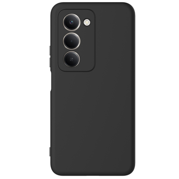 "Shell" твердый силиконовый (TPU) чехол - чёрный (Redmi 15 4G)