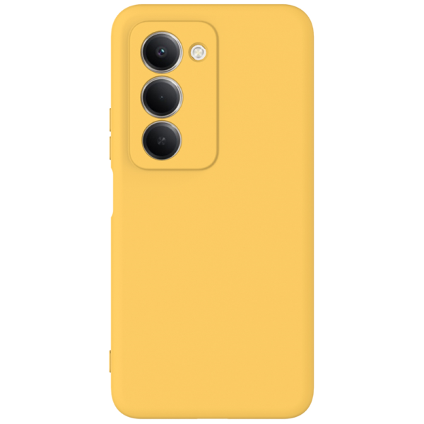 "Shell" твердый силиконовый (TPU) чехол - жёлтый (Redmi 15 4G)