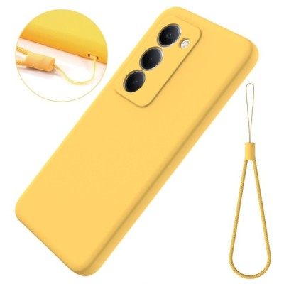 Xiaomi Redmi 15 4G "Shell" твердый (TPU) силиконовый чехол - жёлтый | Vacins.lv