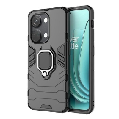 OnePlus Nord 3 "Kickstand" pastiprinātas aizsardzības melns apvalks | Vacins.lv