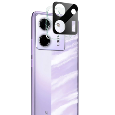 Xiaomi Poco M7 Pro 5G "IMAK" aizmugurējās kameras melns aizsargstikls 0.33 mm (Tempered Glass) | Vacins.lv
