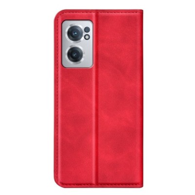 OnePlus Nord CE 2 "Retro" sērijas sarkans atvērams maciņš, maks | Vacins.lv