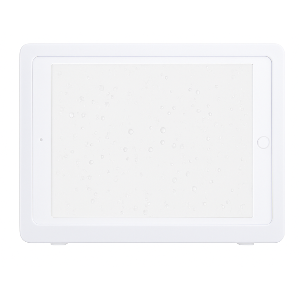 „Waterproof Tablet Holder“ universāls, pie sienas stiprināms planšetdatora maciņš - balts