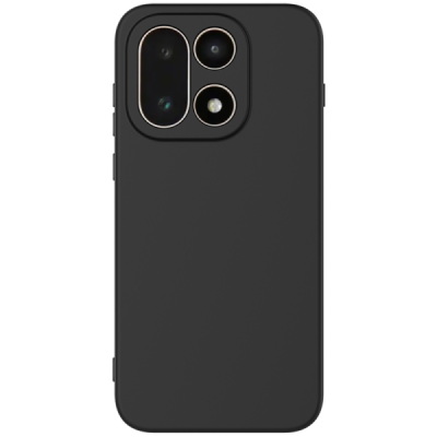 OnePlus 15 "Shell" cieta silikona (TPU) apvalks - melns | vacins.lv