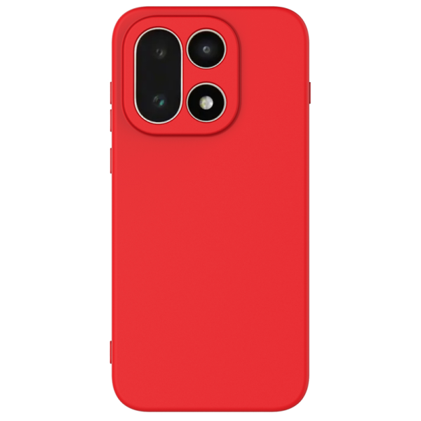 "Shell" твердый силиконовый (TPU) чехол - красный (OnePlus 15)