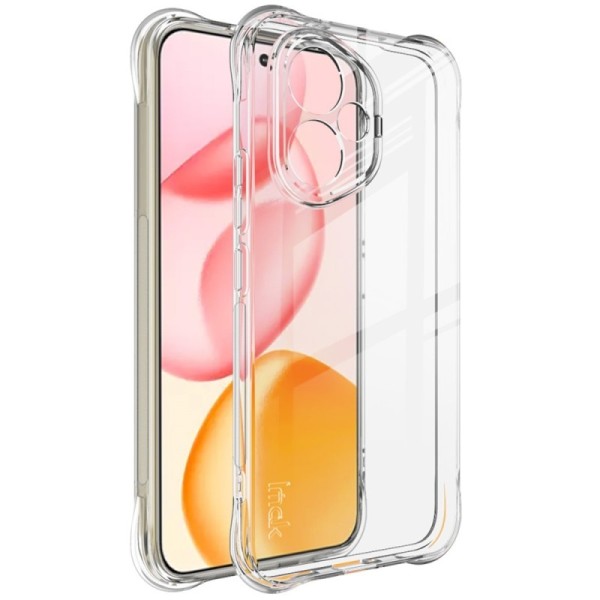 "Imak" pastiprinātas aizsardzības cieta silikona (TPU) airbag apvalks - dzidrs (Honor 400)