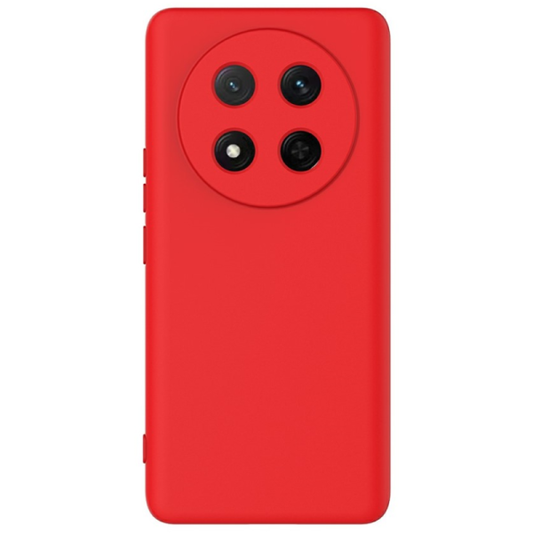 "Shell" cieta silikona (TPU) apvalks - sarkans (Honor Magic7 Lite / X9c / X60 Pro)