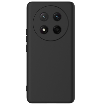 Huawei Honor Magic7 Lite / X9c / X60 Pro "Shell" cieta silikona (TPU) apvalks - melns | vacins.lv