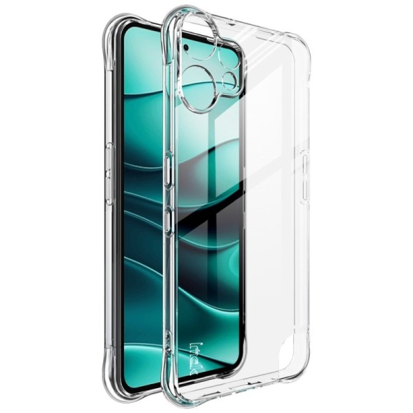 "Imak" pastiprinātas aizsardzības cieta silikona (TPU) airbag apvalks - dzidrs (CMF Phone 2 Pro)
