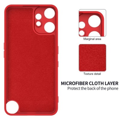 Nothing CMF Phone 2 Pro "Shell" твердый (TPU) силиконовый чехол - красный | Vacins.lv