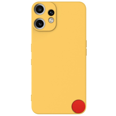 Nothing CMF Phone 2 Pro "Shell" cieta silikona (TPU) apvalks - dzeltens | vacins.lv