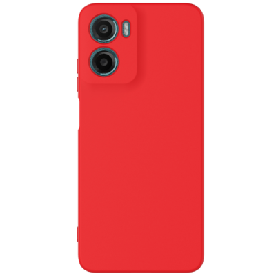 Motorola Moto G06 4G "Shell" твердый (TPU) силиконовый чехол - красный | Vacins.lv